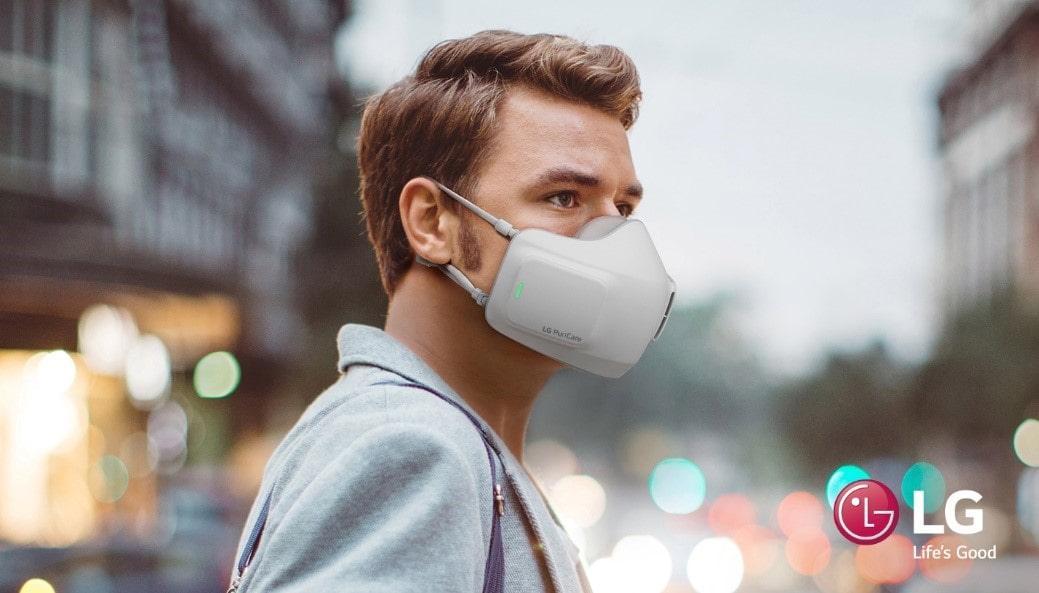 Mascarilla purificadora de LG: cómo es y dónde puedo comprarla