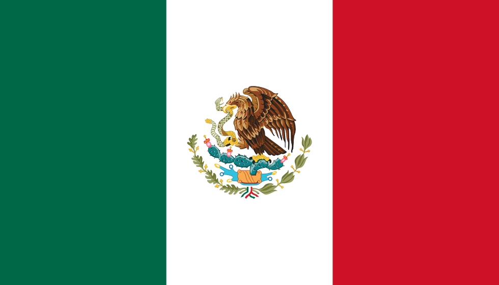 México, bandera