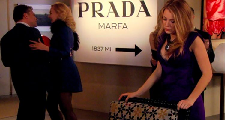 Prada Marfa cuadro Gossip Girl