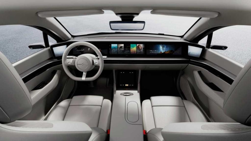 Sony Vision-S interior