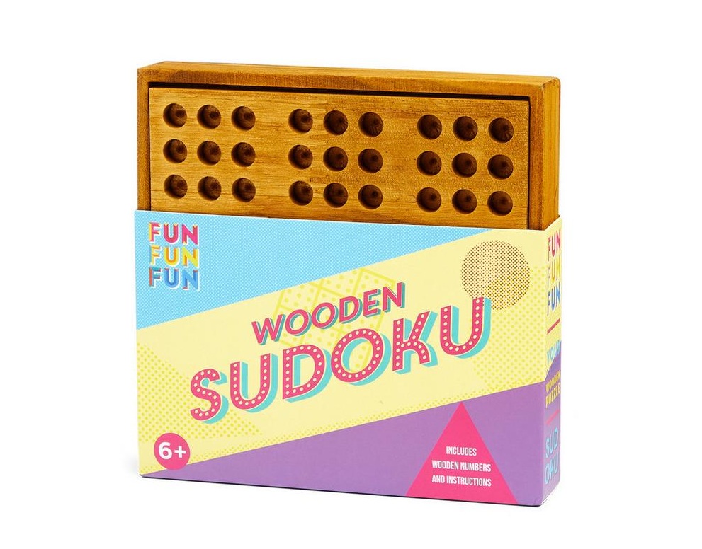 sudoku de madera primark