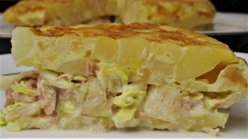con atún 