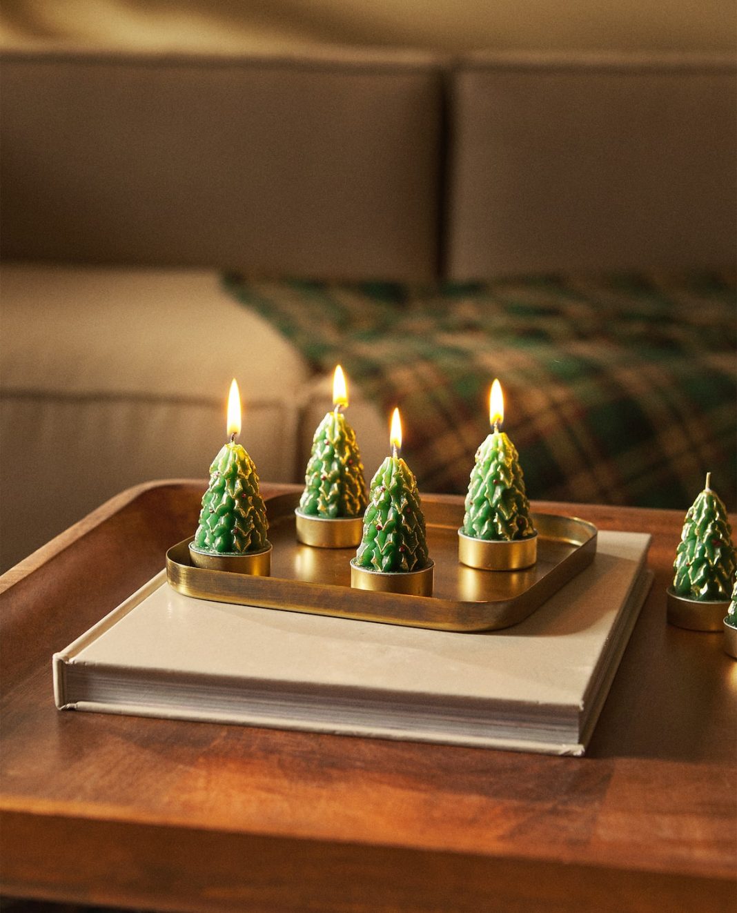 velas arbol navidad zara home