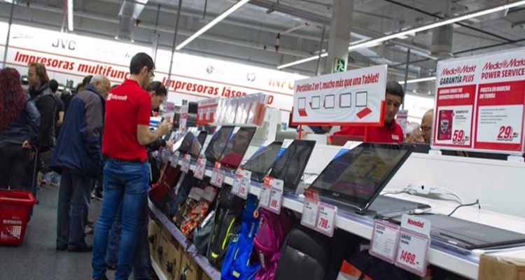 Sueldo vendedor Mediamarkt