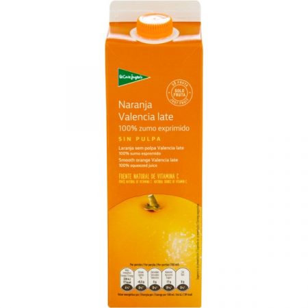 zumo de naranja el corte inglés