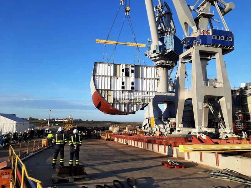 Navantia San Fernando pone la quilla de la cuarta corbeta para Arabia