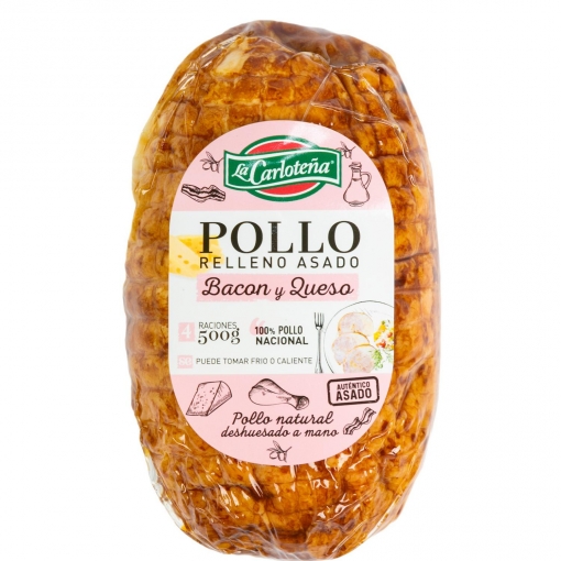 Carrefour redondo de pollo relleno bacon y queso Merca2.es