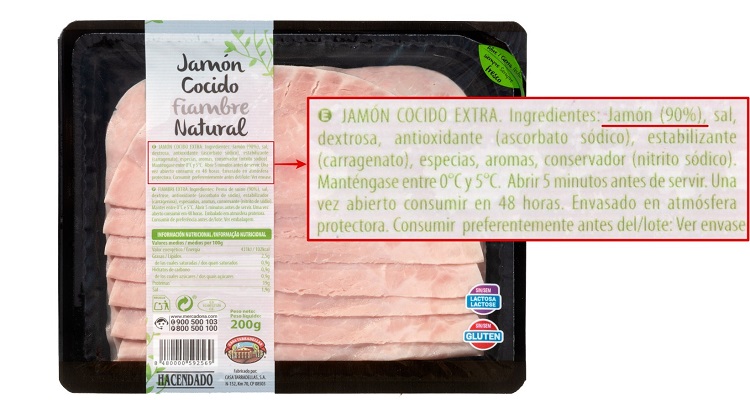 Mercadona jamón 90 tarradellas Merca2.es