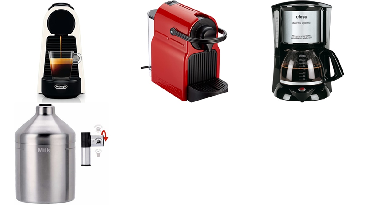 Comprar cafetera compacta y ligera De'Longhi Inissia Negra