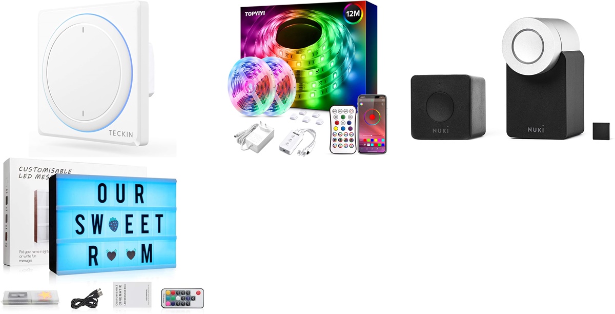 Amazon: mejores chollos de hoy en iluminación LED y domótica