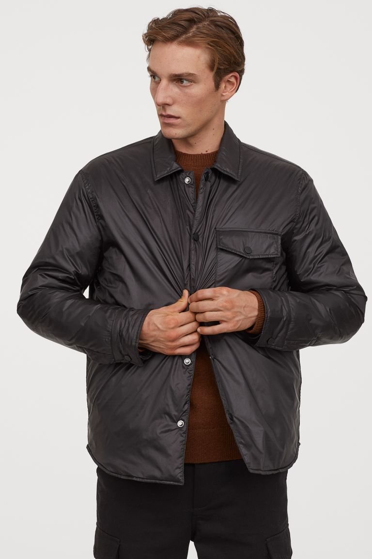 chaqueta camiseta tecnologia termica h&m