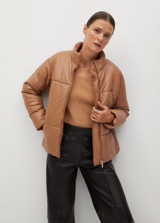 chaquetas piel mango