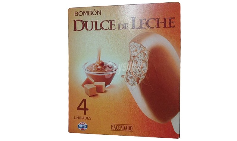 bombón dulce de leche Hacendado