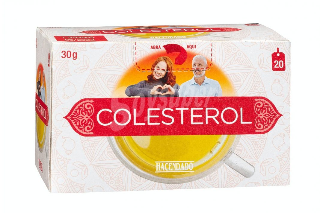 infusión colesterol Mercadona, Hacendado