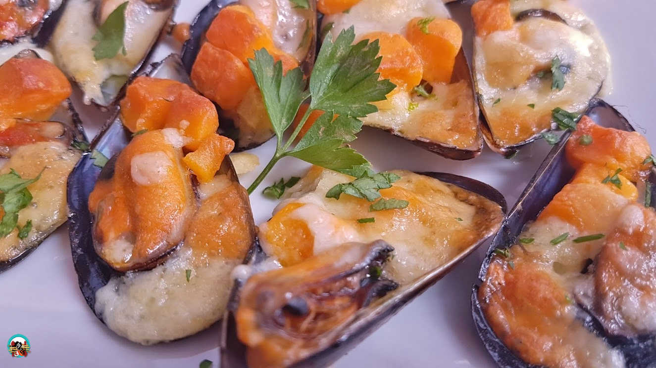 mejillones queso