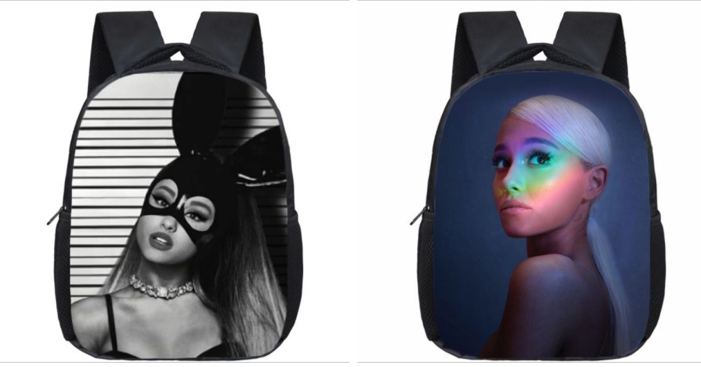 mochila de ariana grande