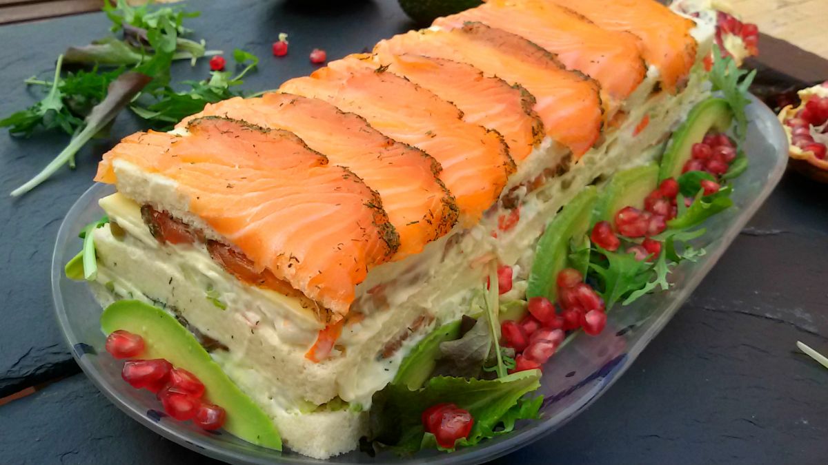 Pastel de salmón ahumado: un plato fácil y exquisito para sorprender