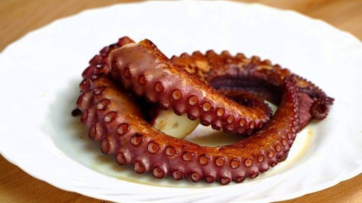 pulpo paella