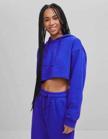 sudadera cropped barata