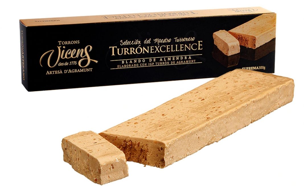 Turrón blando de almendra