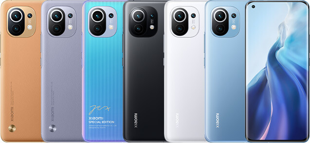 xiaomi mi11 colores