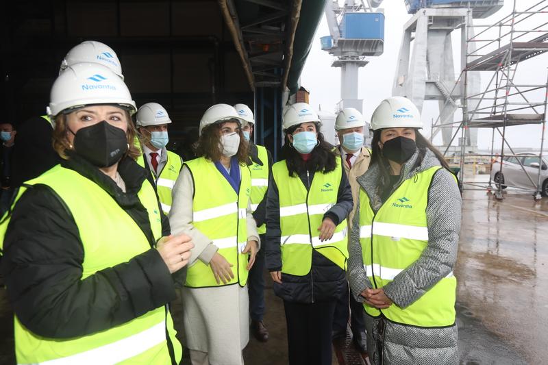 Montero anuncia la construcción en Navantia de un patrullero de altura para Marruecos