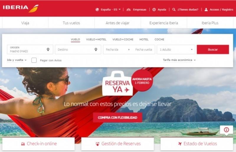 Iberia amplía su campaña de precios al 1 de febrero para volar hasta el 14 de diciembre de 2021