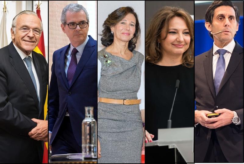 Fainé, Isla, Botín, Álvarez y Pallete, mejores gestores empresariales de España