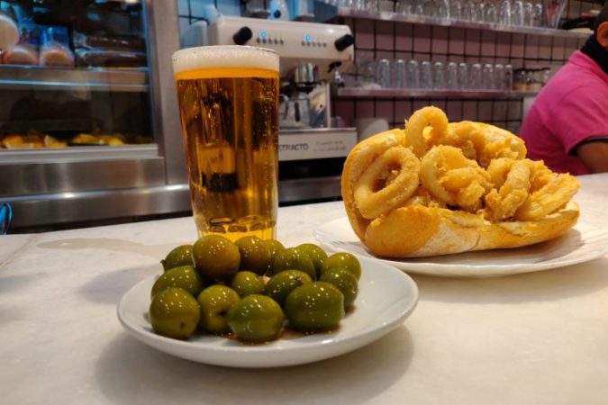 bocatas calamares
