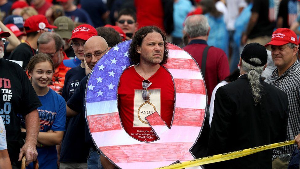 QAnon: así es la secta fanática de Trump que vigila el FBI