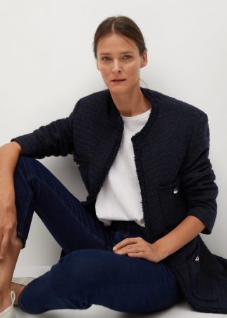 prendas de tweed mango