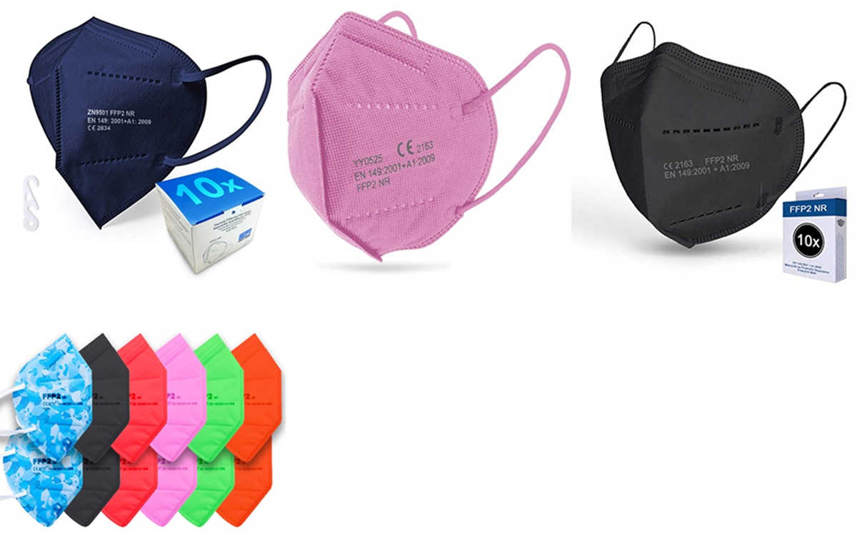 Amazon: las 10 ofertas en mascarillas FFP2 de colores que estabas esperando