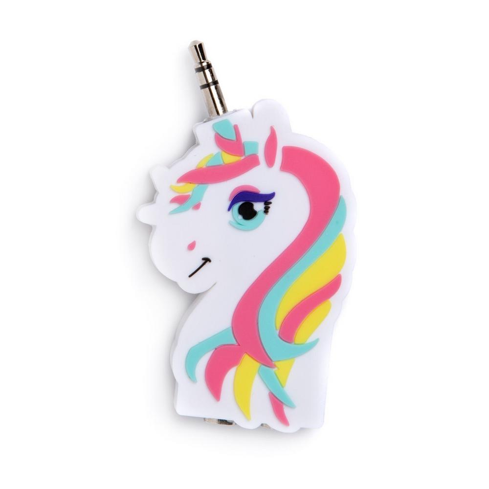 bifurcador auriculares unicornio primark