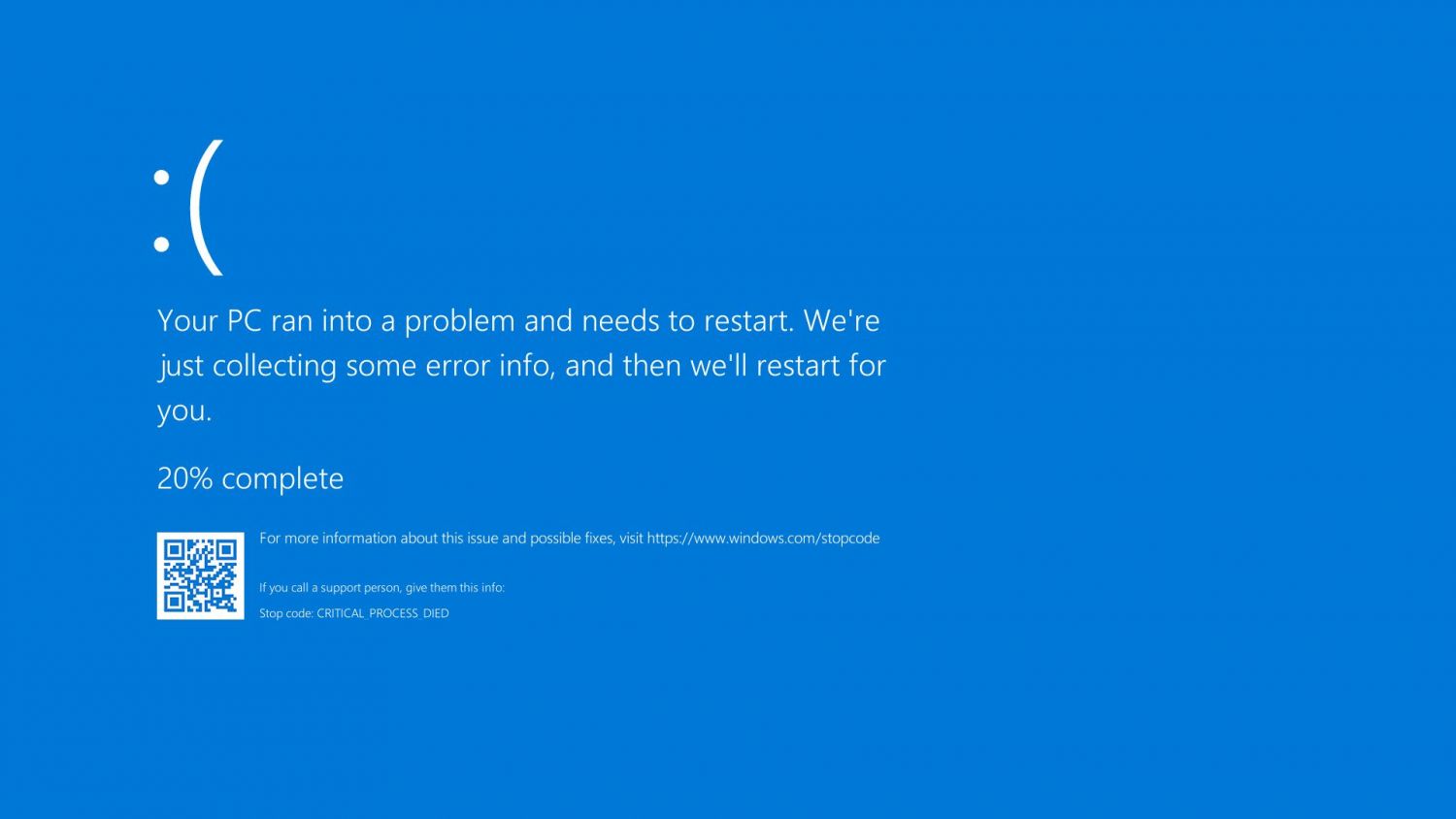 error, BSOD