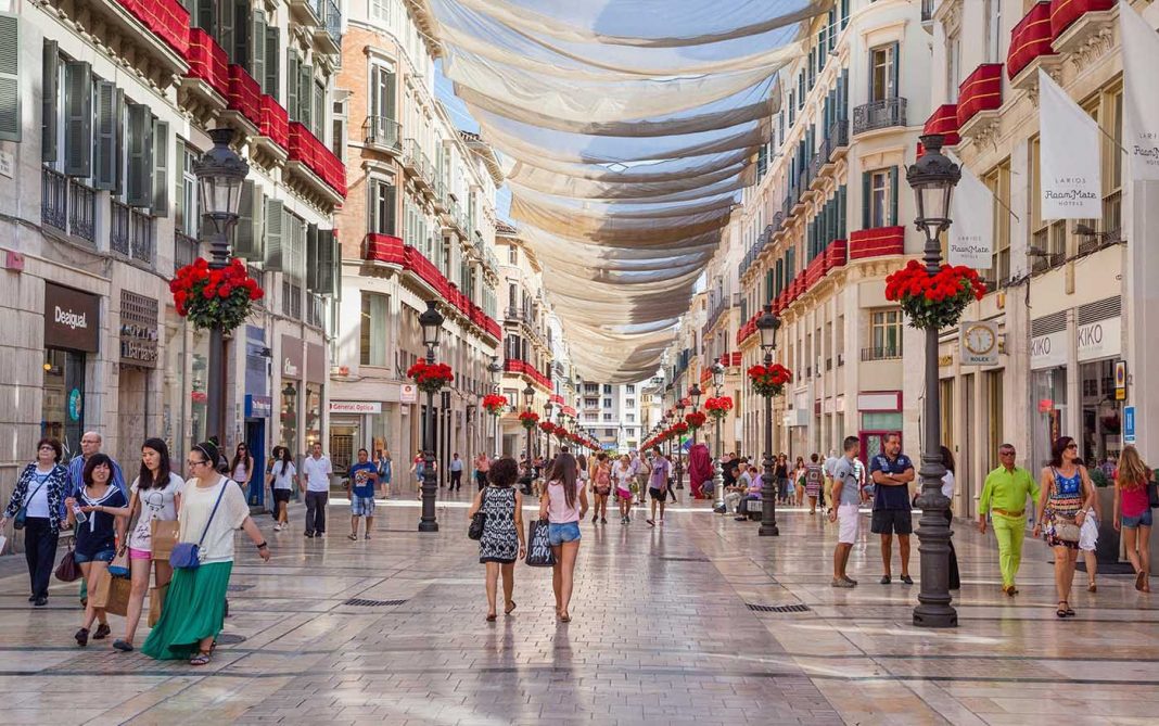 calles comerciales marques de larios malaga