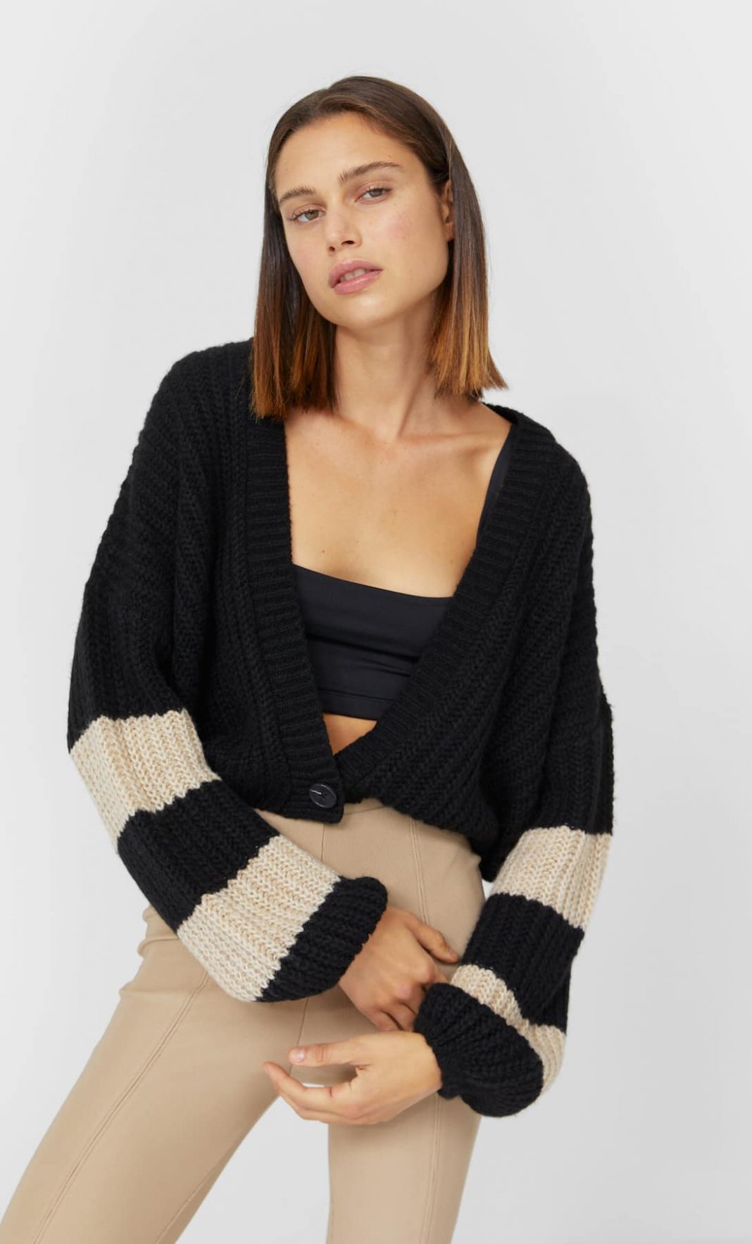 cardigan stradivarius