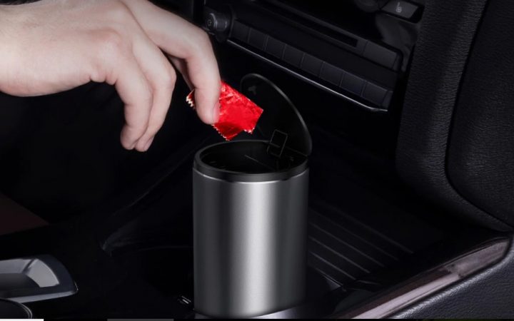cubo de la basura para coche