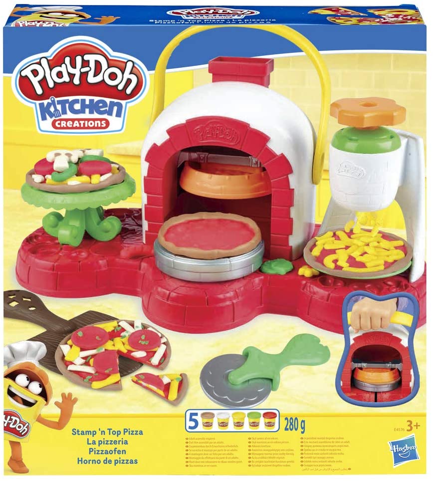horno pizzas play-doh 