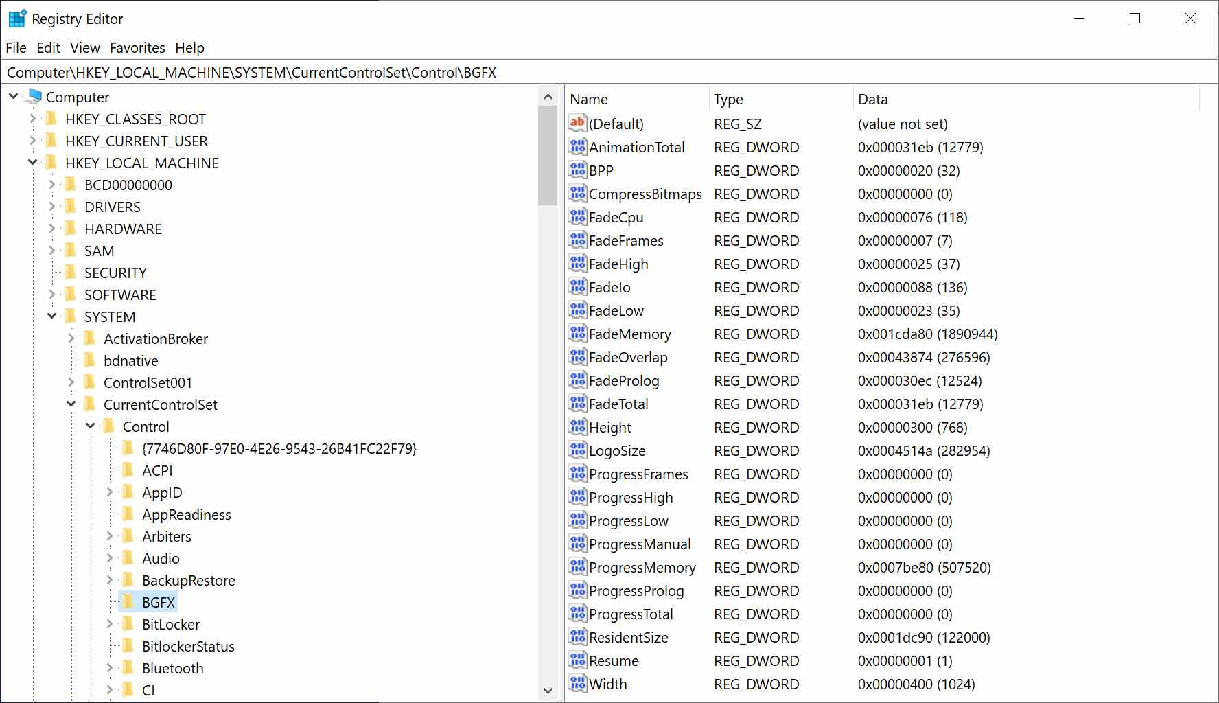 registro, editor windows