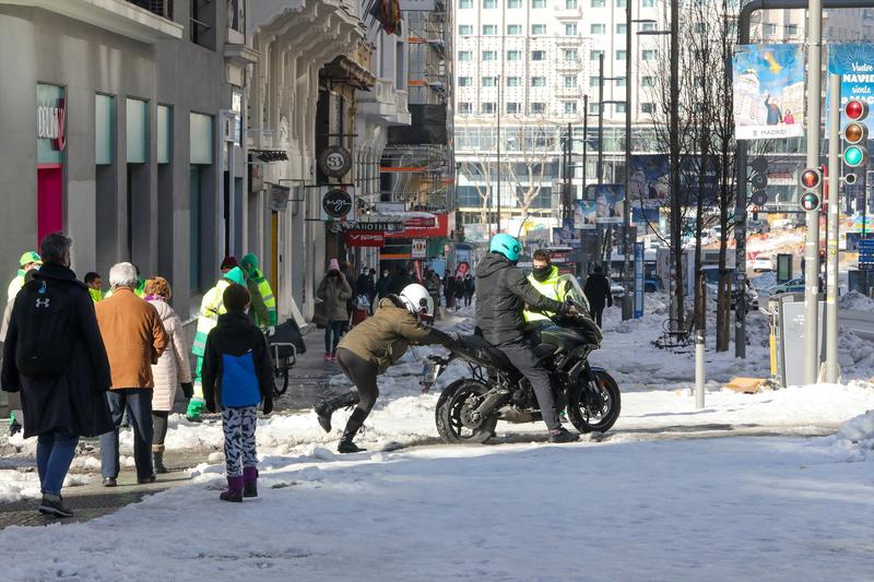 Las ventas de motos caen un 37,5% en enero por las restricciones de la pandemia y la nieve