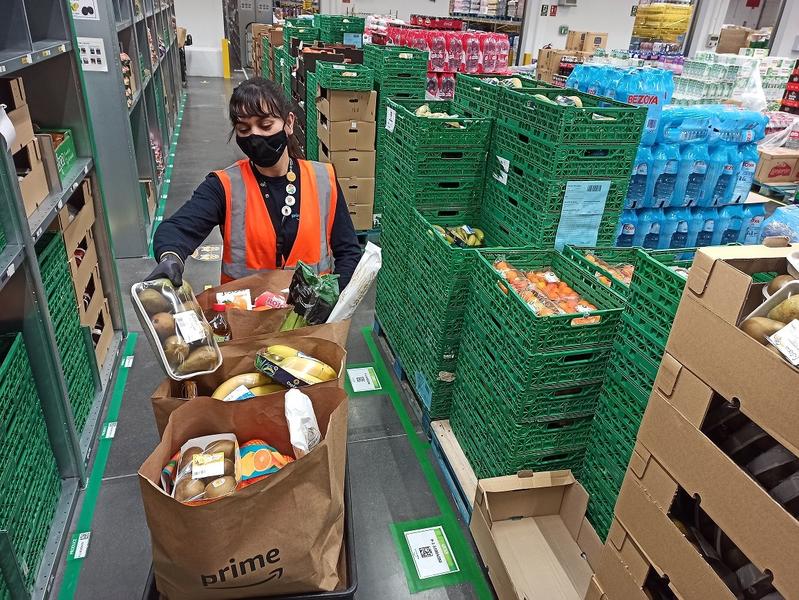 Amazon lanza Fresh para hacer la competencia online a Mercadona y Carrefour