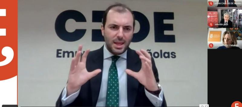CEOE lanzará un sistema de alertas para empresas con avisos de licitaciones de fondos europeos