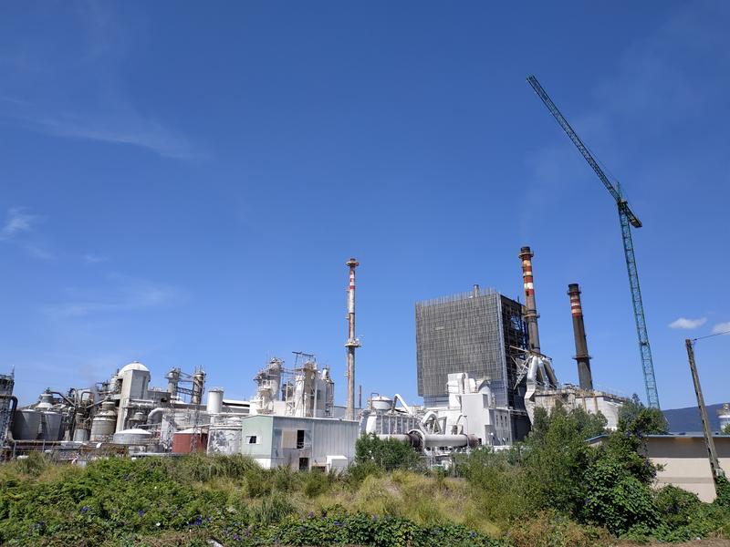 Trabajadores de Ence de Pontevedra reclaman garantías de futuro