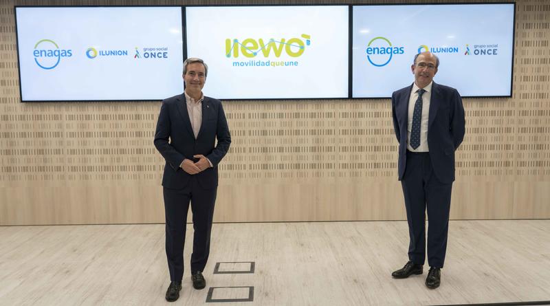 Enagás e Ilunion crean Llewo, un operador de logística social y ambientalmente sostenible