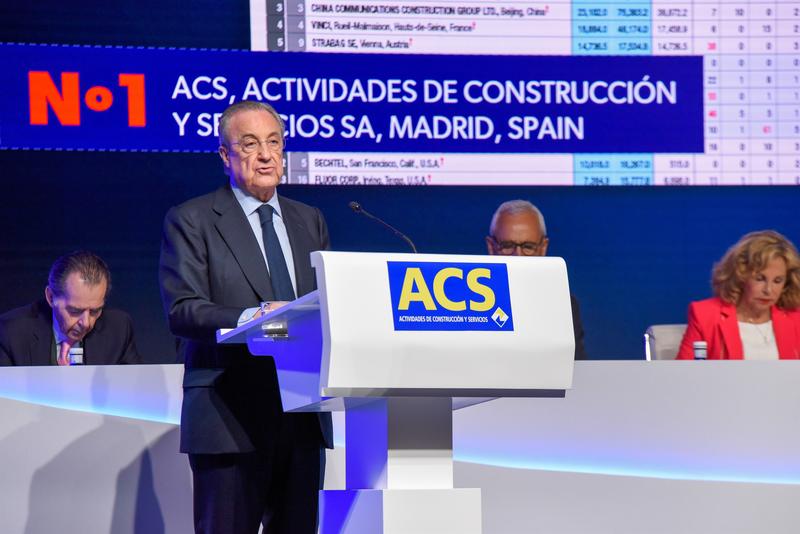 ACS recorta un 40% su beneficio en 2020, hasta los 574 M€