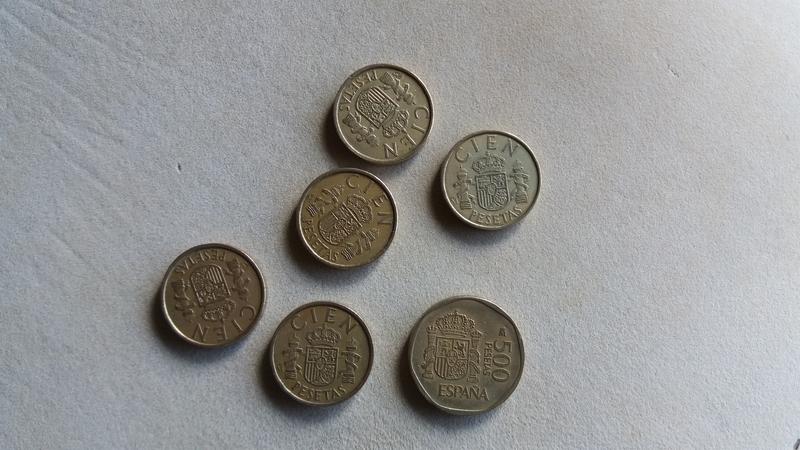 Los españoles conservaban todavía en enero unos 1.589 millones de euros en pesetas