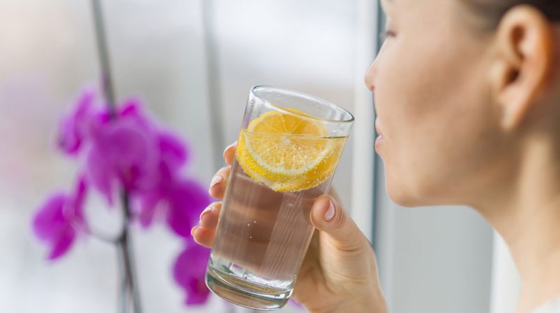 ¿El agua con limón tiene pocas calorías?