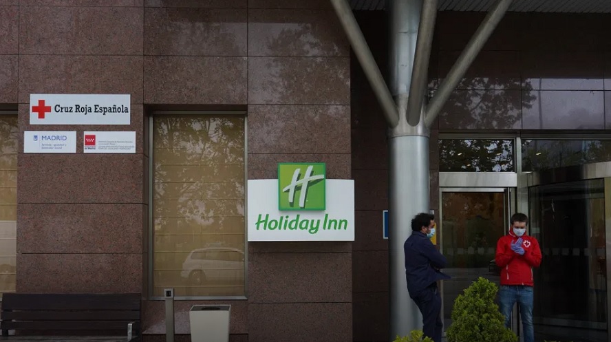 Madrid vuelve a tirar del Holiday Inn Las Tablas para atender a vulnerables con Covid