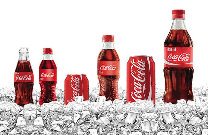 Refresco de coca cola Zero sin azúcar