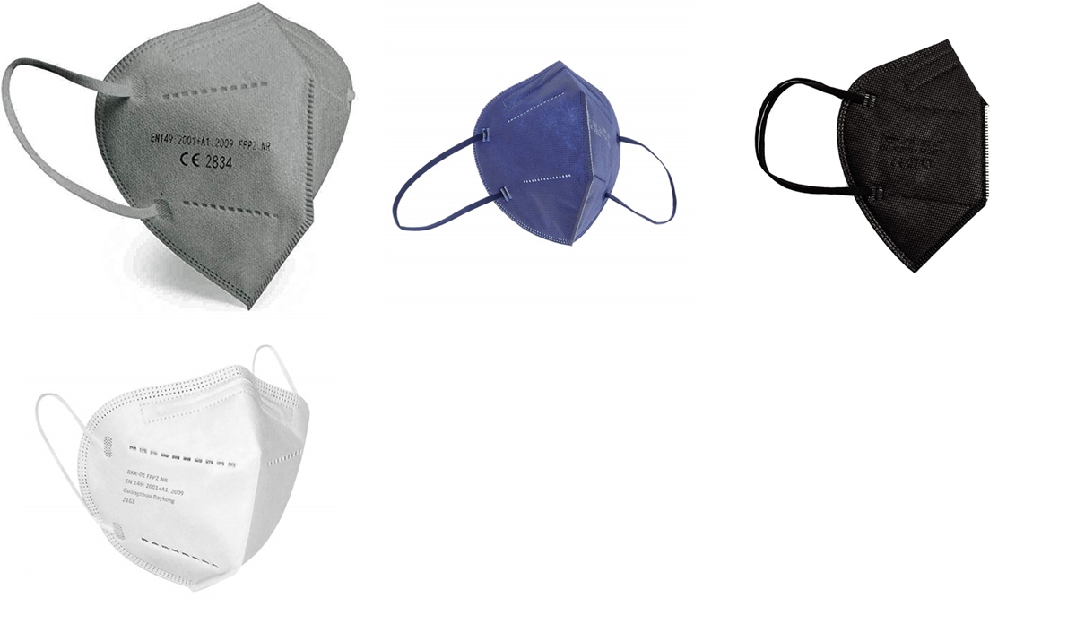 Amazon: packs de mascarillas FFP2 blancas y de colores super baratos en su web